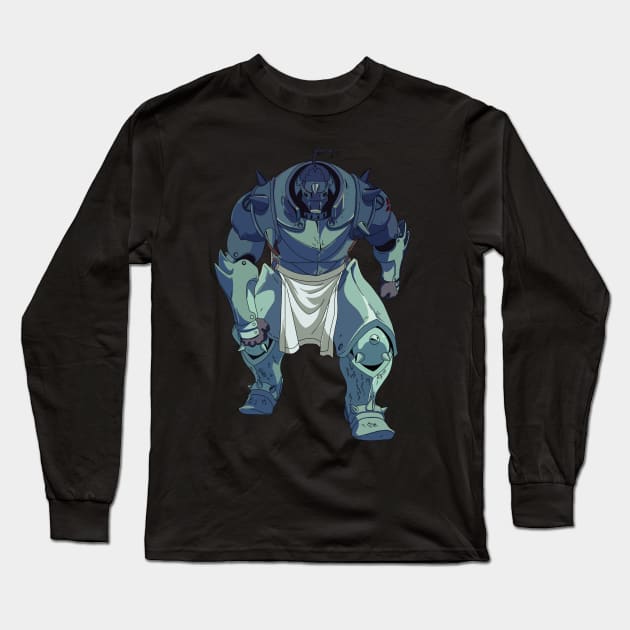 Full Metal - Alphonse Elric Long Sleeve T-Shirt by kayylpso